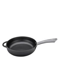 PATELNIA DO SMAŻENIA 0403051028 - czarny, Basics, metal (28/7,5cm) - KÜCHENPROFI