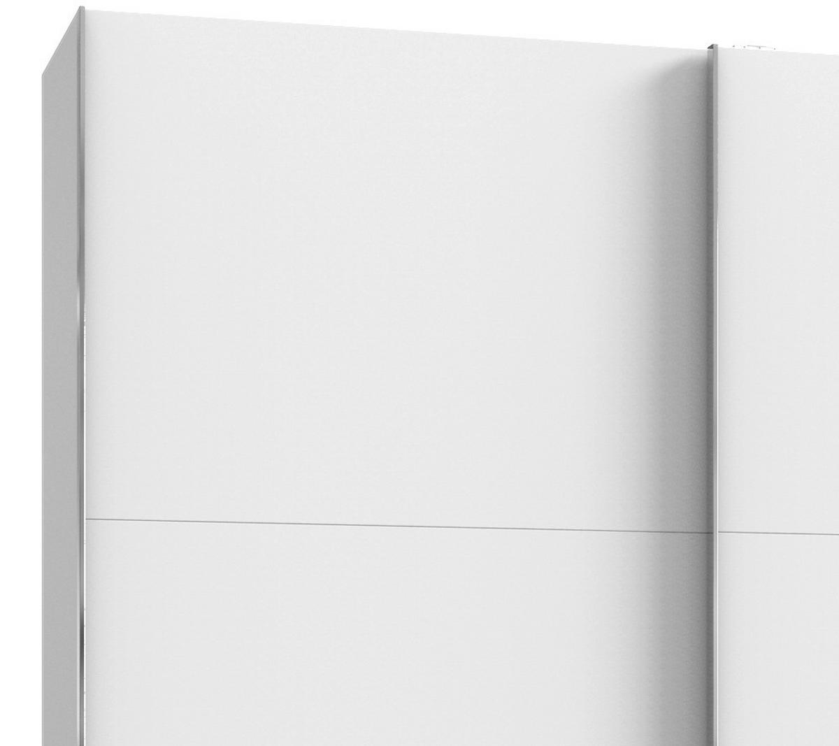 Ormar S Kliznim Vratima Level 36a - bijela/boje kroma, Basics, drvni materijal/metal (350/216/65cm) - Modern Living