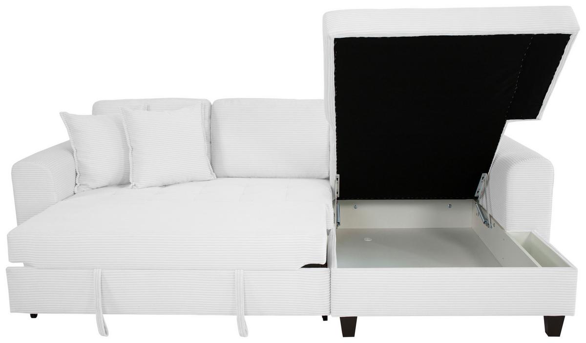 Kutna Garnitura Moritz - srebrne boje, Trend, tekstil (265/155cm) - Modern Living
