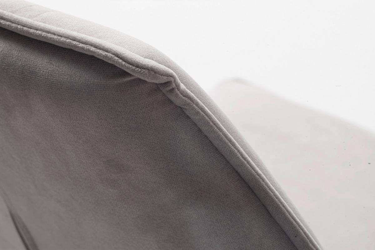 KRZESŁO MAKALU - kolor dębowy/szary, Design, drewno/tkanina (43/87/63cm) - Livetastic