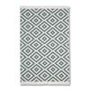 HANDVÄVD MATTA INAYA 1 - vit/grön, Modern, textil (80/150cm) - Mömax