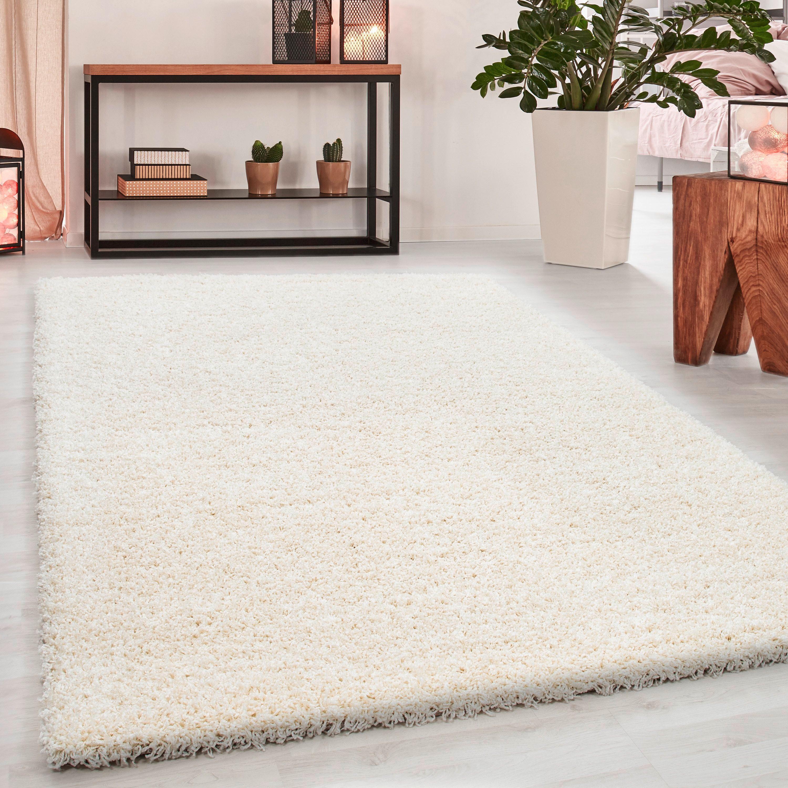 Hochflorteppich Dream Creme ca. 200x290cm - Creme, Basics, Textil (200/290cm) - Novel