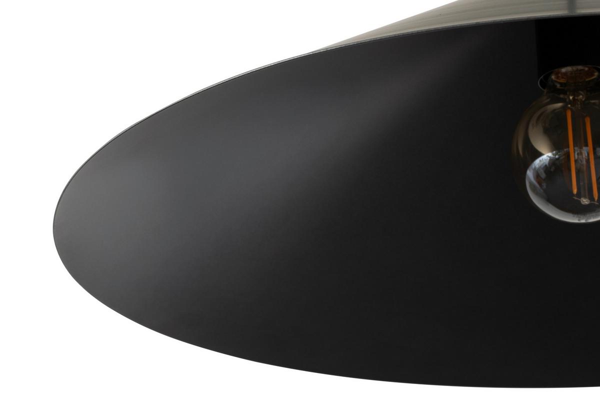 LAMPA WISZĄCA FIBI - czarny/ciemnoszary, Design, metal (60/120cm) - Collett's Monde