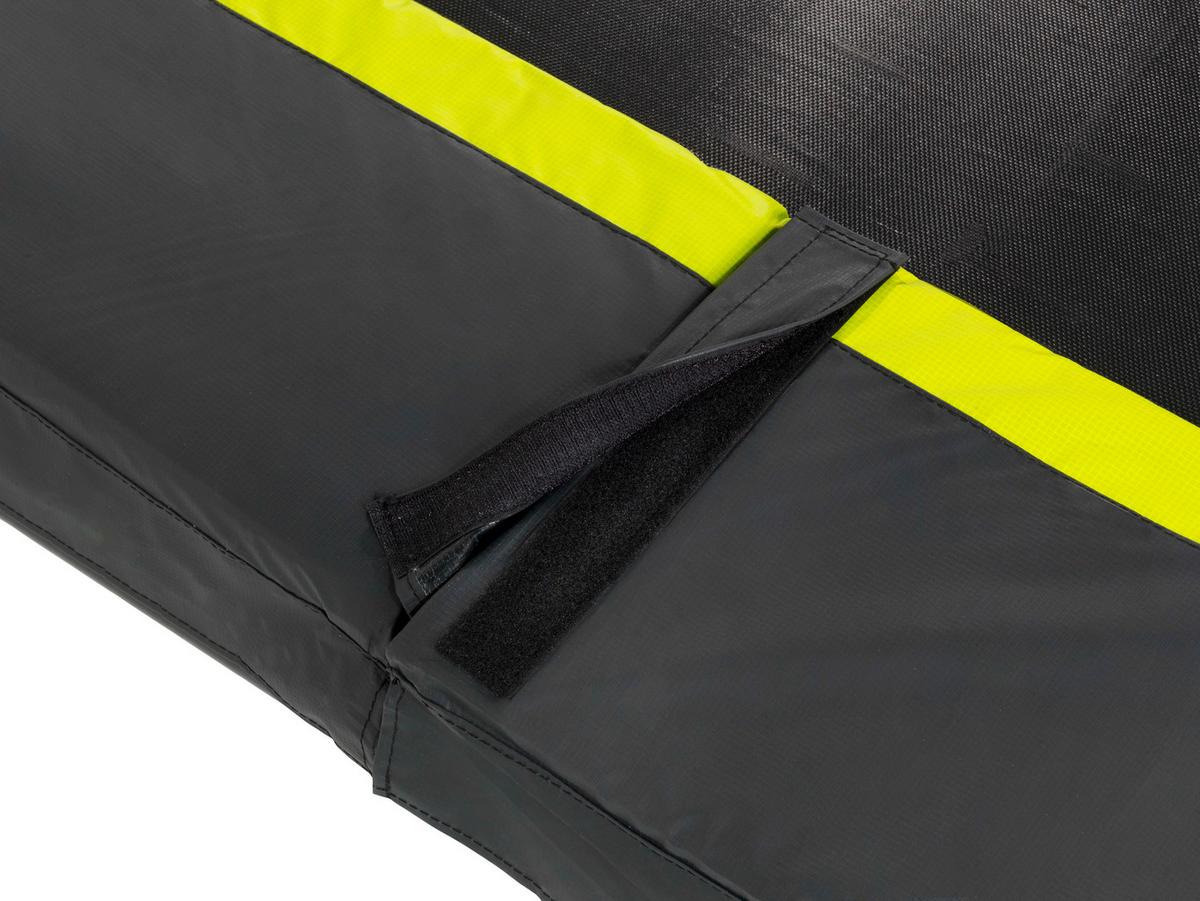 Trampolin Exit Schwarz ø ca. 427cm - Schwarz, KONVENTIONELL, Kunststoff/Metall (427/203cm) - EXIT Toys