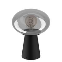 Tischleuchte 900946_madonnina - Schwarz/Grau, Design, Glas/Metall (25/32,5cm) - Eglo