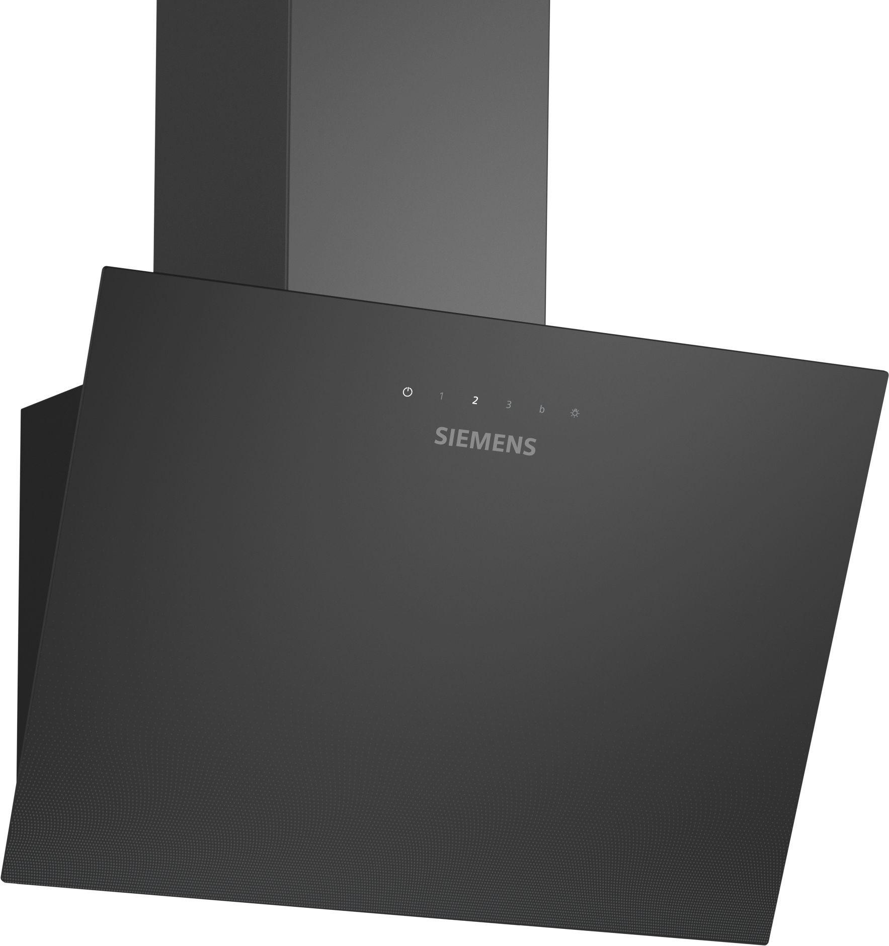 Dunstabzugshaube LC65KDK6K Schwarz - Schwarz, LIFESTYLE, Glas/Metall (59/72-97,5/32,5cm) - Siemens