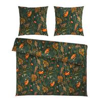 Bettwäsche Nora XXL Grün ca. 200x200cm - Grün, MODERN, Textil (200/200cm) - Mömax