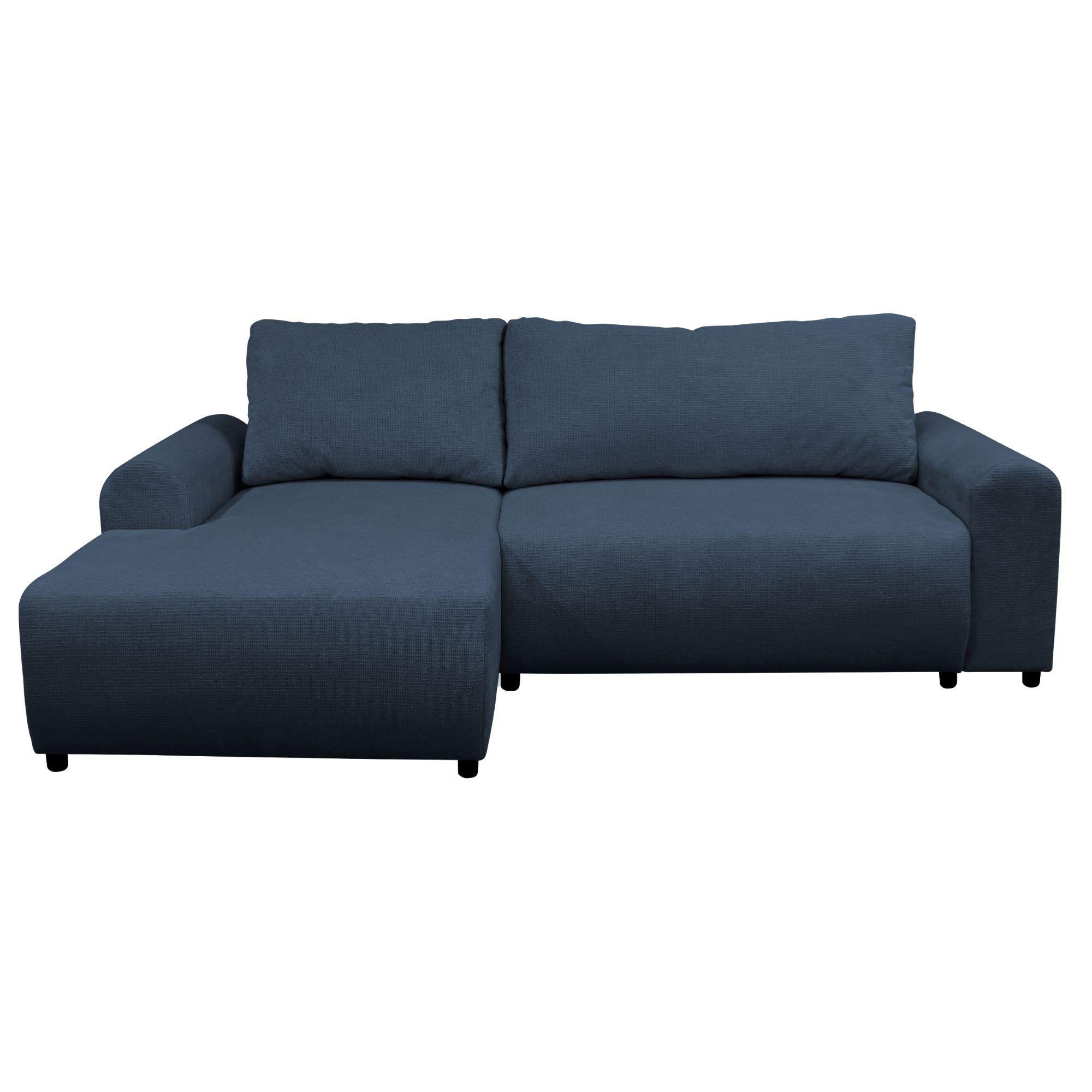 Kutna Garnitura Velo - plava, Moderno (160/90/250cm) - Modern Living