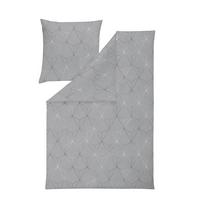 POŚCIEL CUNEO - kolor srebrny, Design, tkanina (135/200cm) - Estella