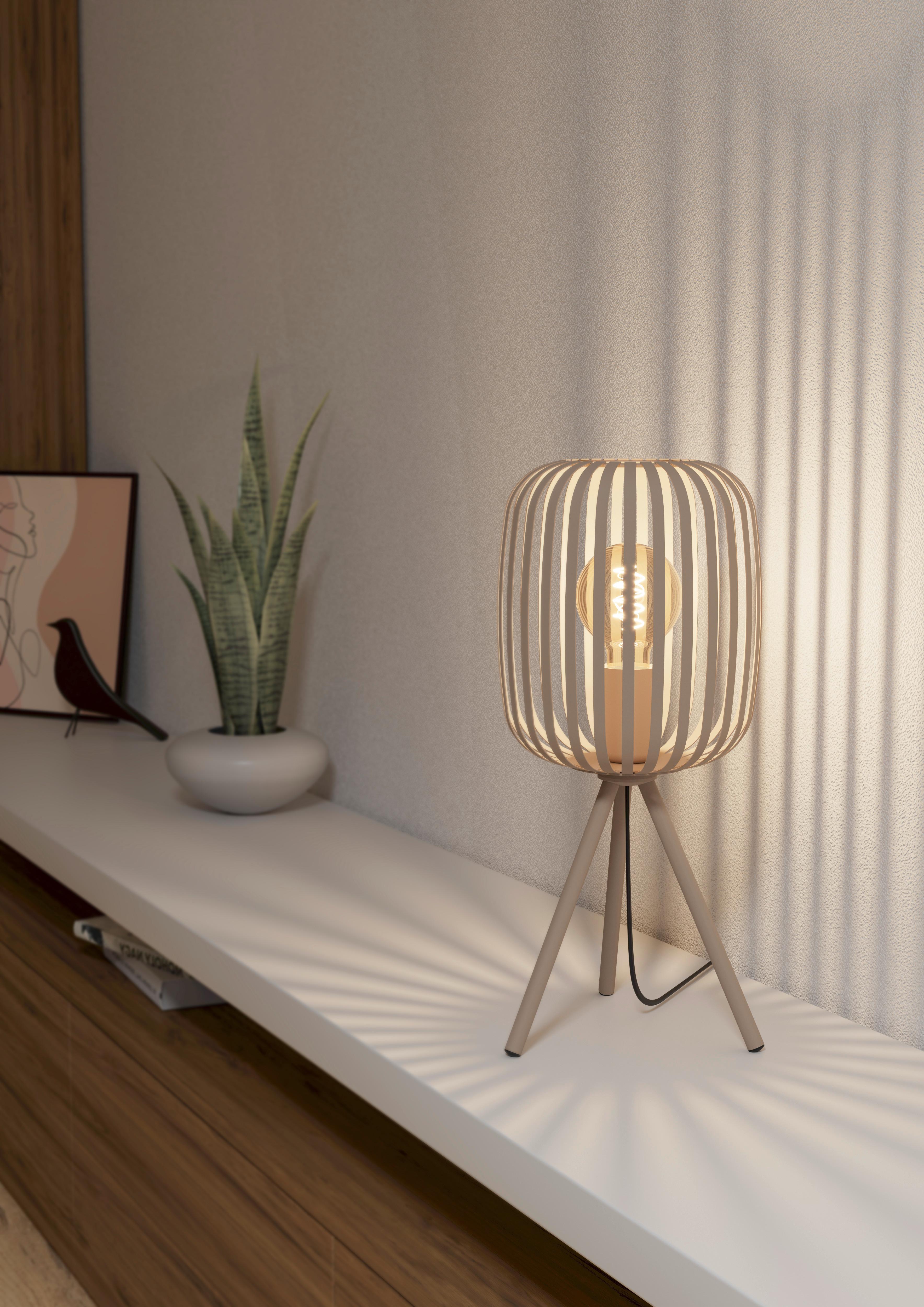 LAMPA STOŁOWA 900521*ROMAZZINA - kolor piaskowy, Modern, metal (20/43,5cm) - Eglo