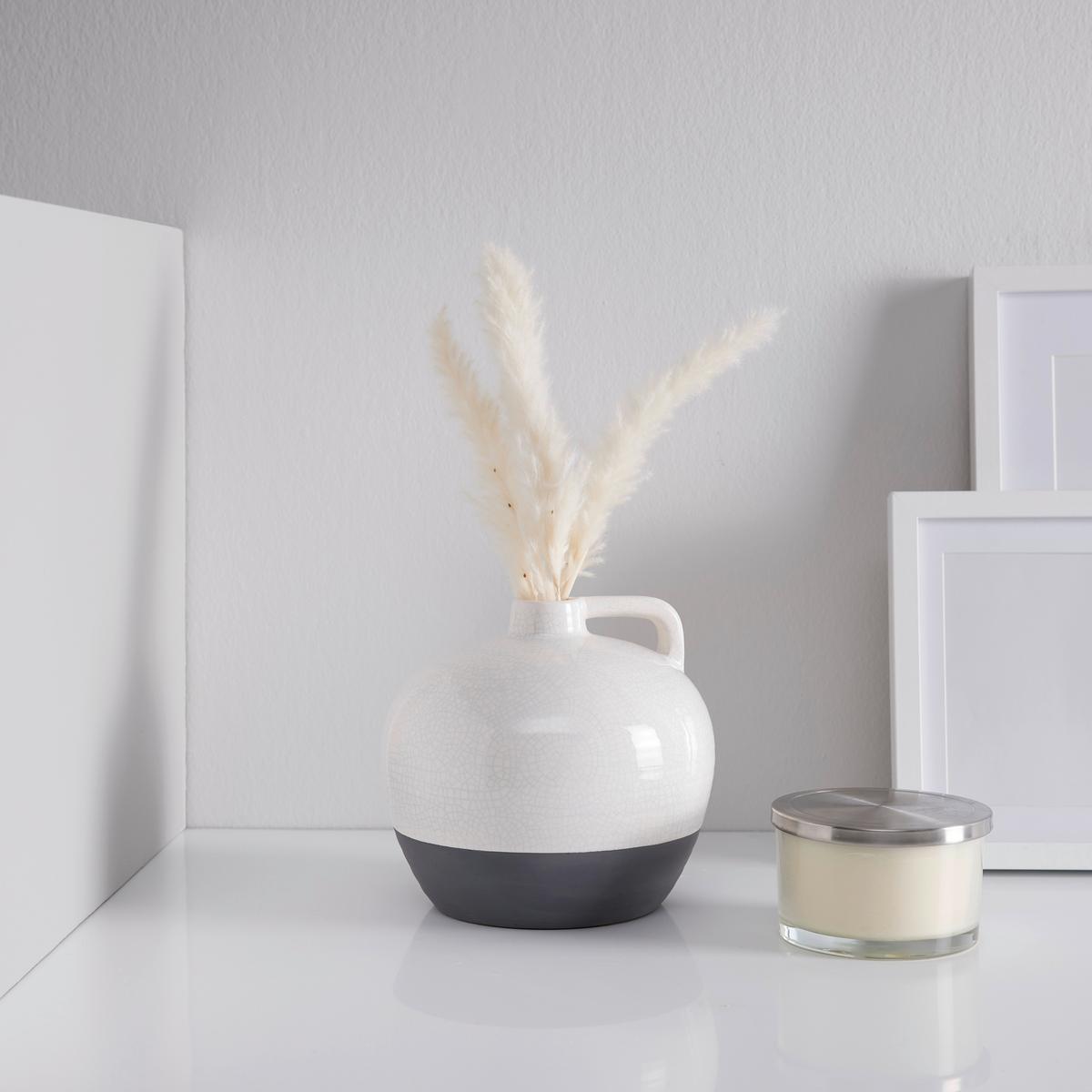 Vaza Rezzo - siva/bela, Moderno, keramika (22,5/21cm) - Bessagi Home