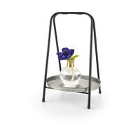 Dekor Tálca Zink - fekete, Modern, fém (25.5/25.5/39cm) - Modern Living