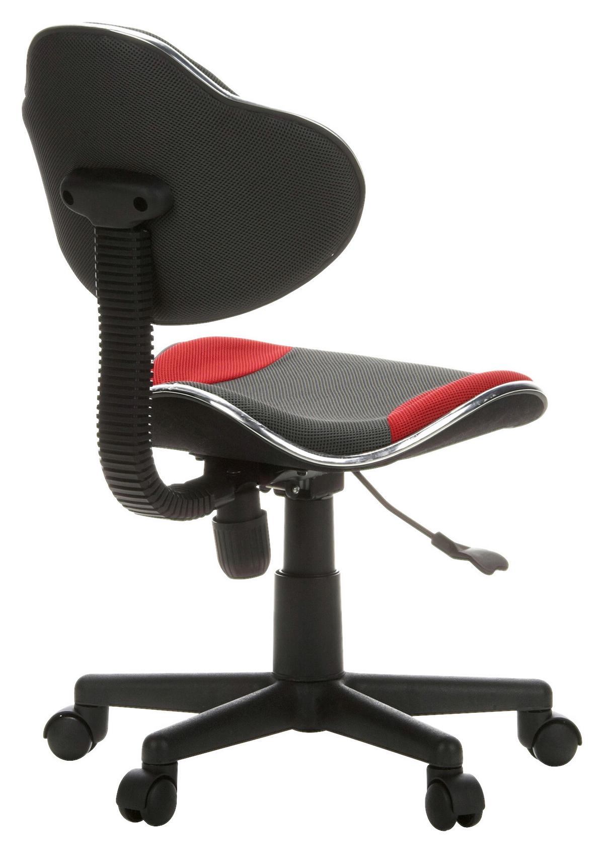 Mladinski Vrtljivi Stol Kiddy Gti 2, Siva, Rdeča - rdeča/siva, Basics, umetna masa (45/86-101/42cm) - MID.YOU