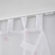 Perdea Cu Bride Claudia - roz aprins/alb, Romantik / Landhaus, textil (140/245cm) - Modern Living