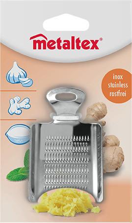 Kislyukú Reszelő Ginger - fém (5,5/8,5/0,5cm) - Metaltex