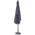 Senčnik Picolo - aluminij/antracit, kovina/umetna masa (300/245/200cm) - Modern Living Senčnik Picolo - aluminij/antracit, kovina/umetna masa (300/245/200cm) - Modern Living