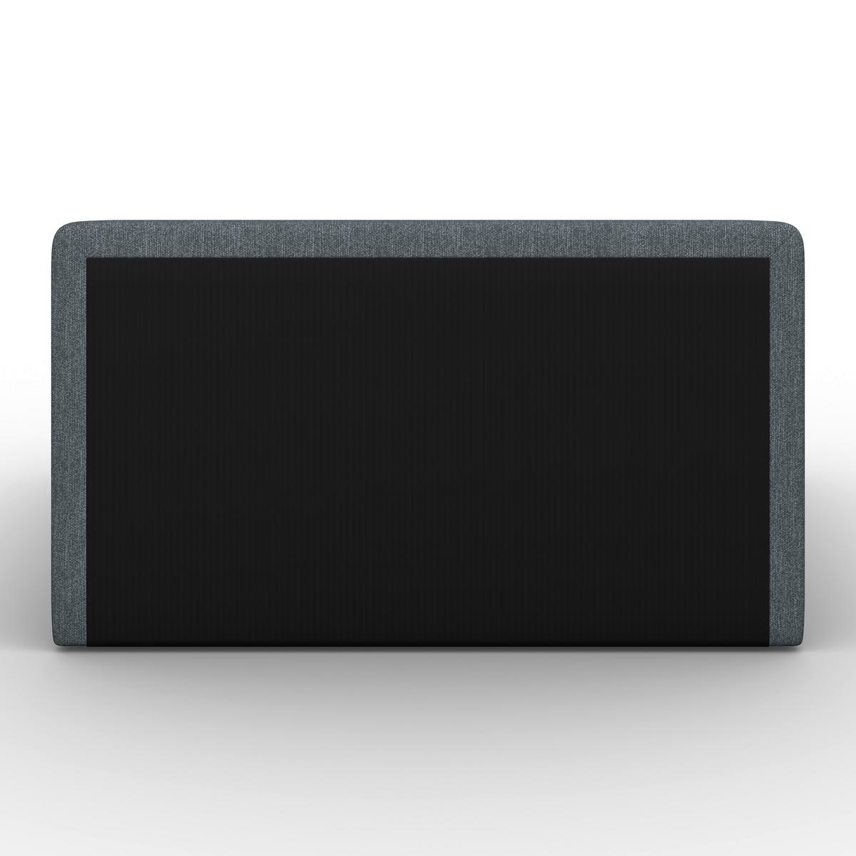 Boxbett Marco Graublau ca. 180x200 cm - Graublau/Schwarz, MODERN, Holz/Kunststoff (180/200cm) - Bessagi Home