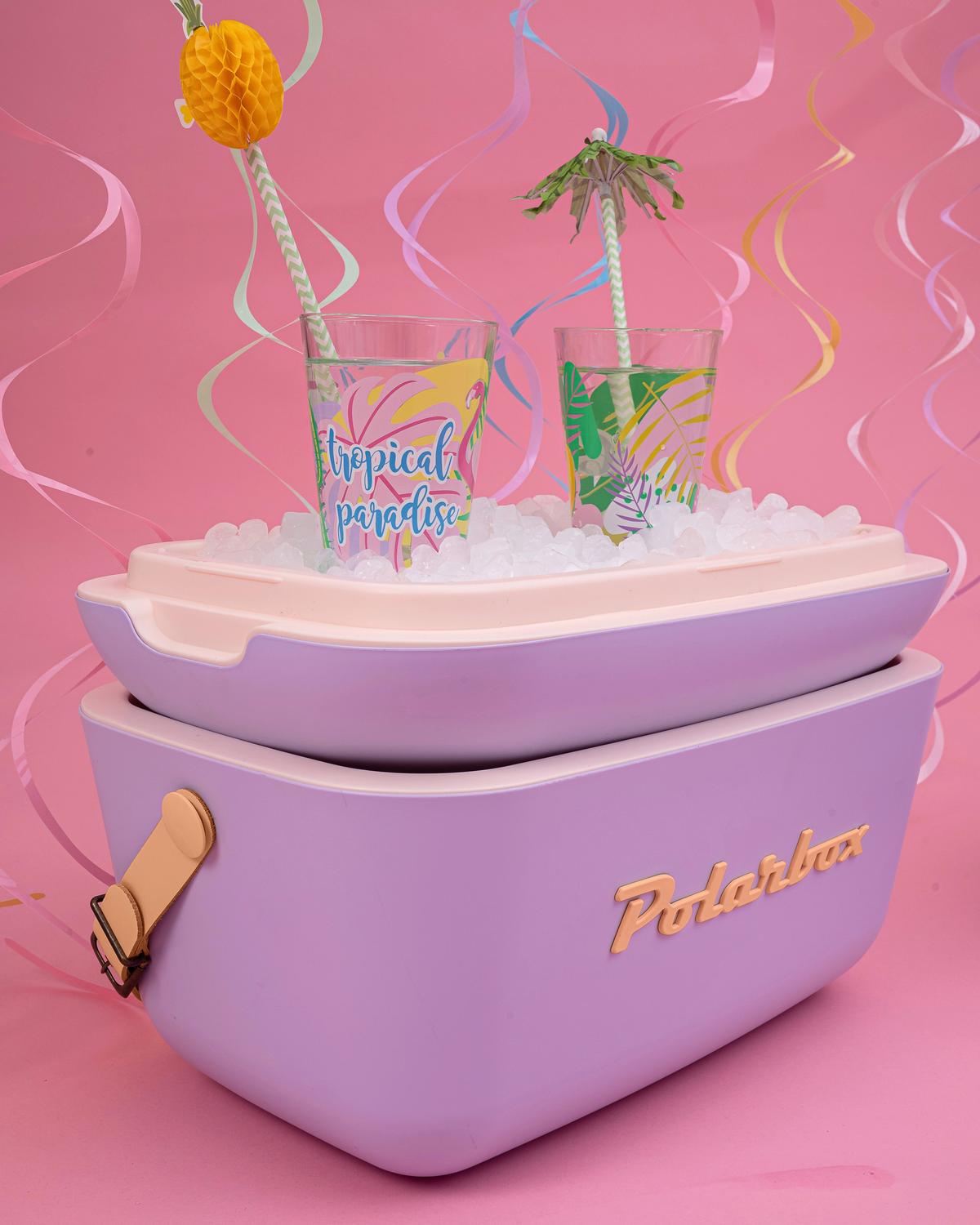 Kühltasche Polarbox Flieder, 20 Liter - Flieder, MODERN, Kunststoff (45,1/20,7/30,6cm) - Polarbox