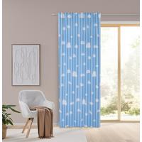 Draperie opacă Oscar - albastru, Konventionell, textil (135/245cm) - Mömax