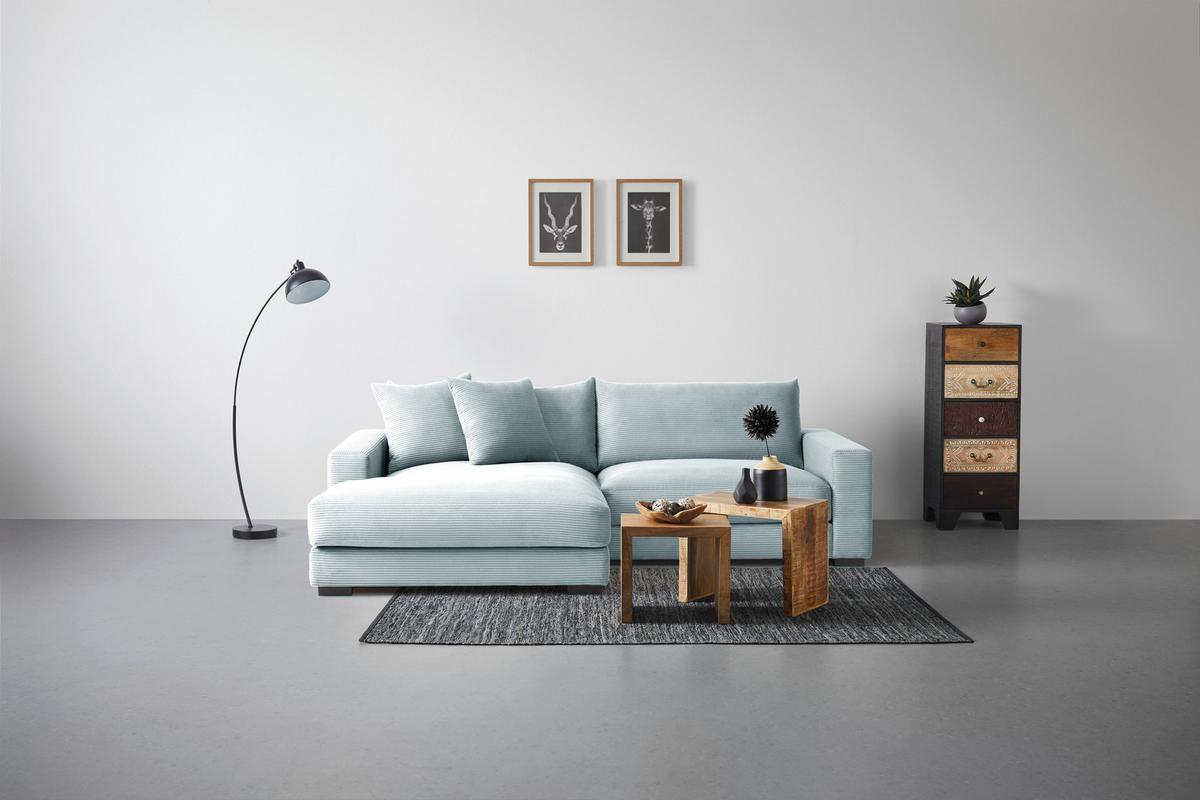 Kutna Garnitura Pedro - boje kadulje, Moderno, tekstil (180/83/265cm) - Mömax