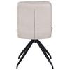 STOL NOVA - beige/svart, Modern, metall/textil (48/89/67cm) - Mömax