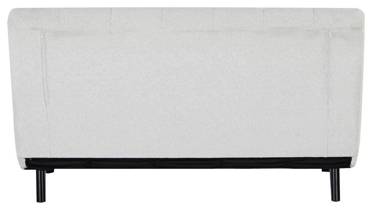 SOFA Z FUNKCJĄ SPANIA ALEKSA - biały/czarny, Design, drewno/tkanina (143/82/88cm) - Carryhome