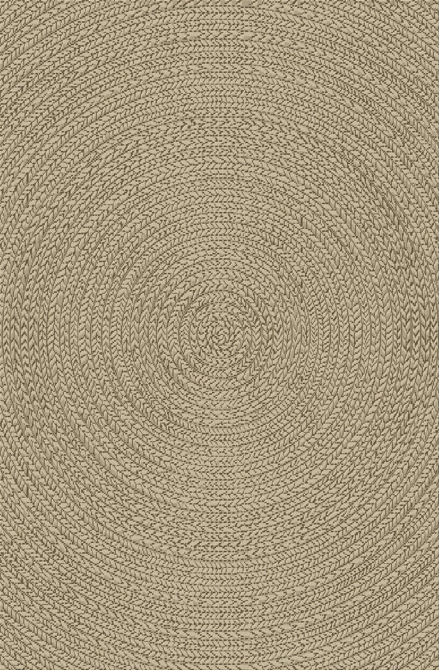 Outdoorteppich Kenzy Naturfarben ca. 80x150cm - Naturfarben, KONVENTIONELL, Textil (80/150cm)