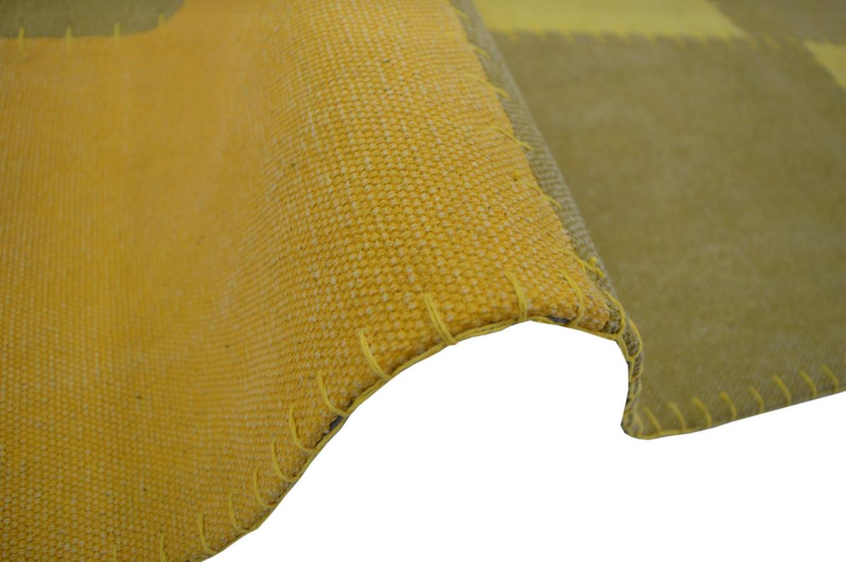 FLACHWEBETEPPICH LYRICAL 110 MULTI/GELB 120X170 - Gelb/Multicolor, Basics, Textil (120/170cm) - Kayoom