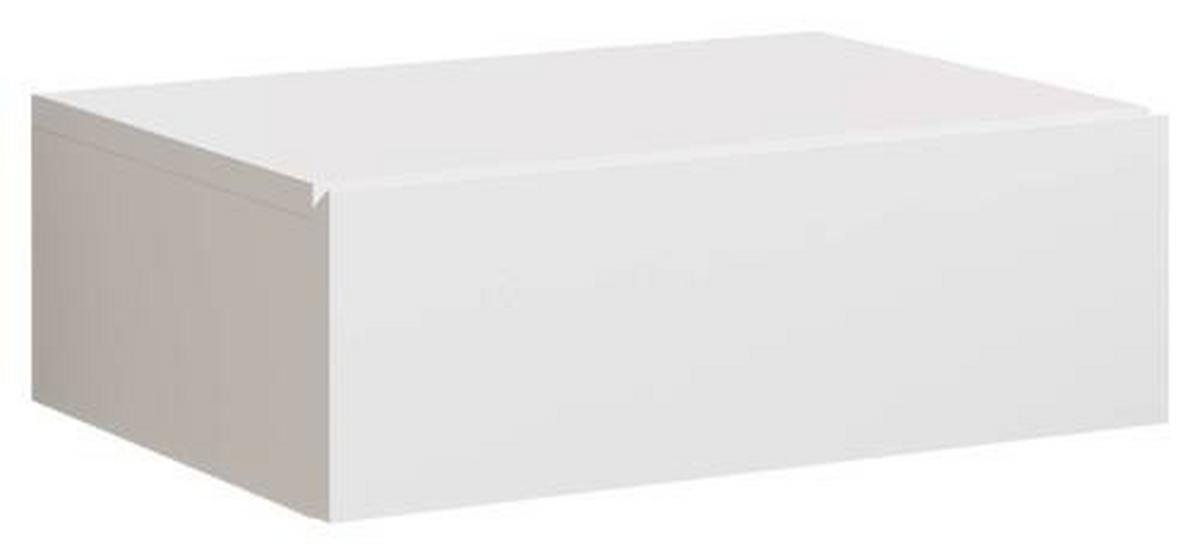 SZAFKA NOCNA TAJO - biały, Modern, materiał drewnopochodny (42/14/30cm) - Livetastic