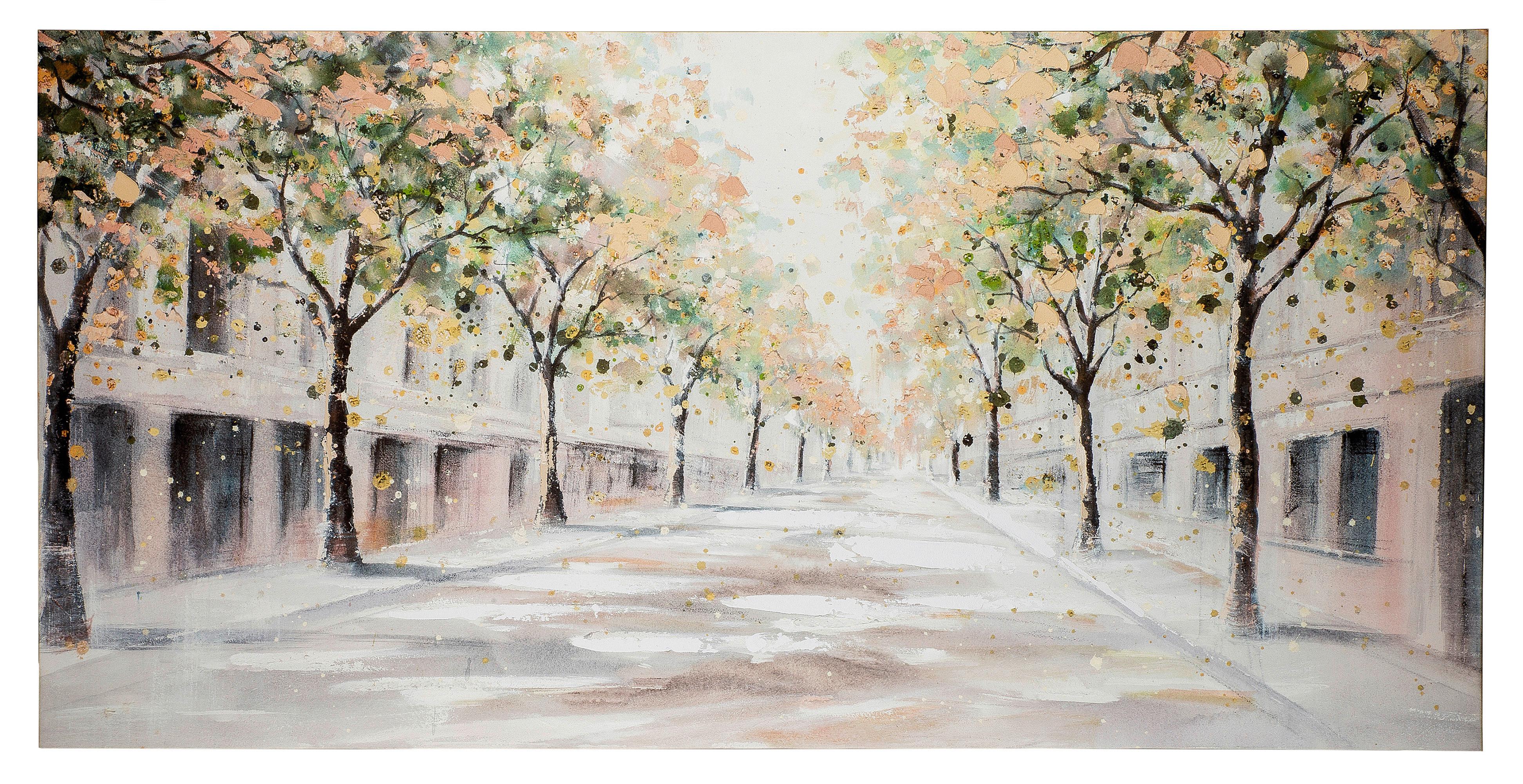 Leinwandbild Multicolor ca. 140x70cm - Multicolor, Basics, Textil (140/70cm)