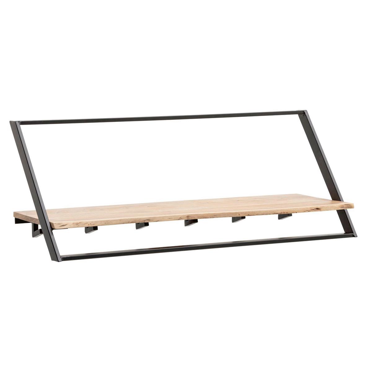 GARDEROBE WL7.407 - Akaziefarben, Design, Holz (100/40/32,5cm) - Livetastic