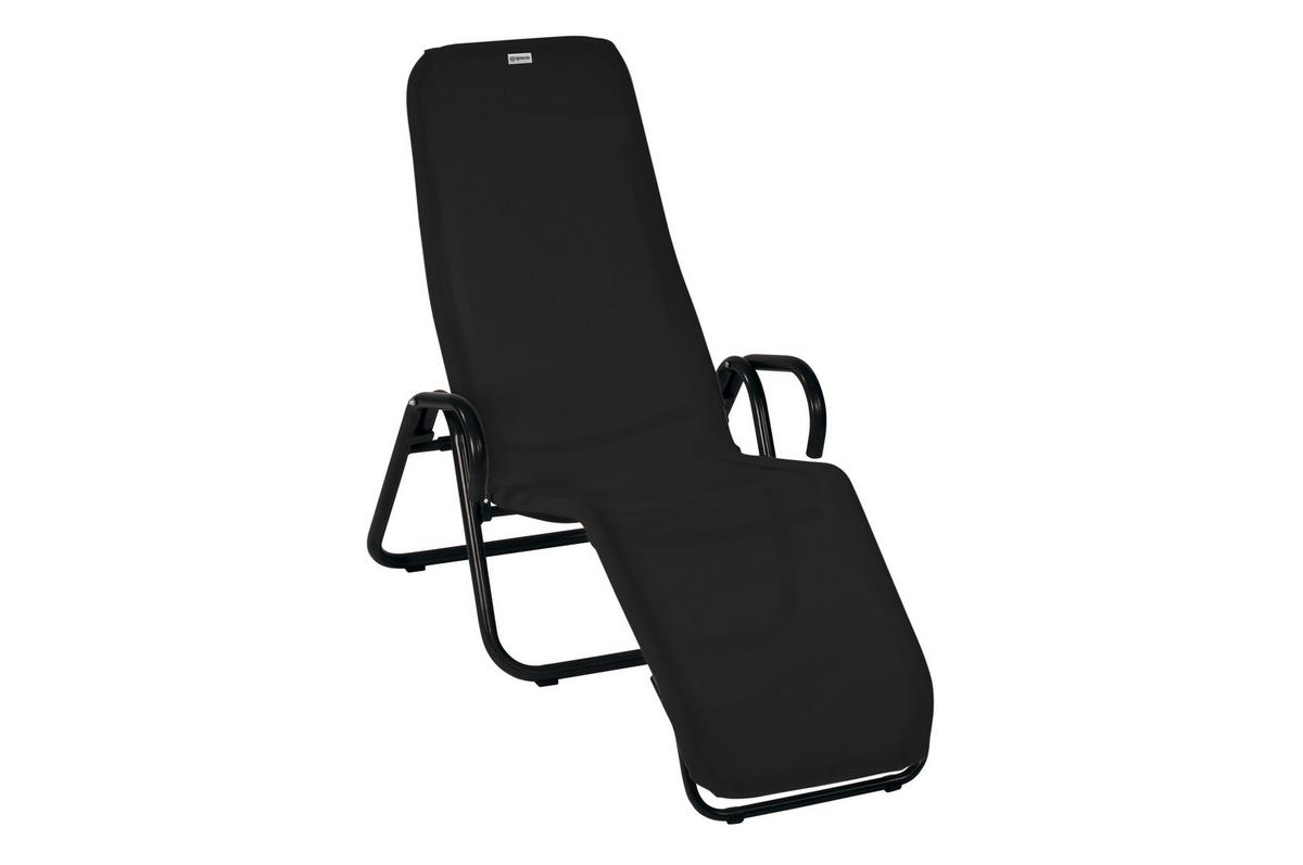 Ersatzbezug für Liege Calypso BxL: ca. 54x190 cm - Schwarz, Basics, Textil (54/190cm) - Acamp