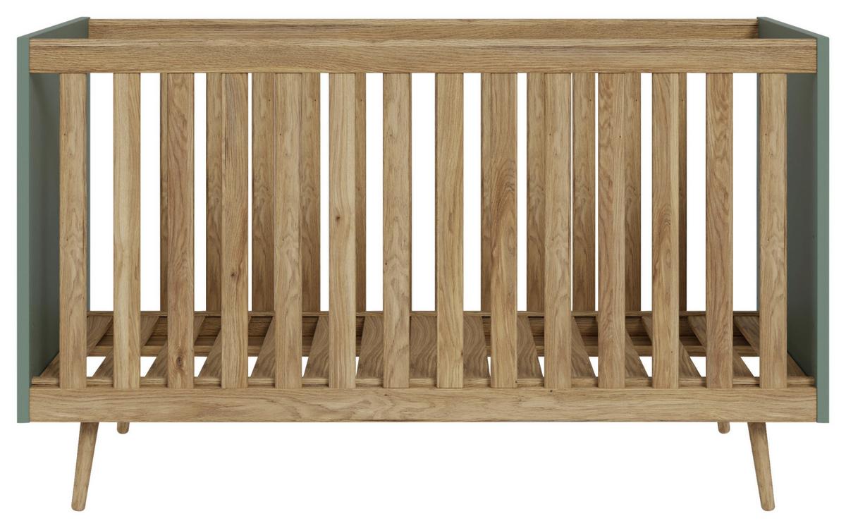 Dječiji Krevetić Whenua - boje hrasta/boje kadulje, Moderno, drvni materijal (76,5/86/144,4cm) - Mömax