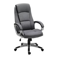 Chefsessel Grau - Silberfarben/Schwarz, Modern, Kunststoff/Textil (66/115-123/74cm) - Mömax