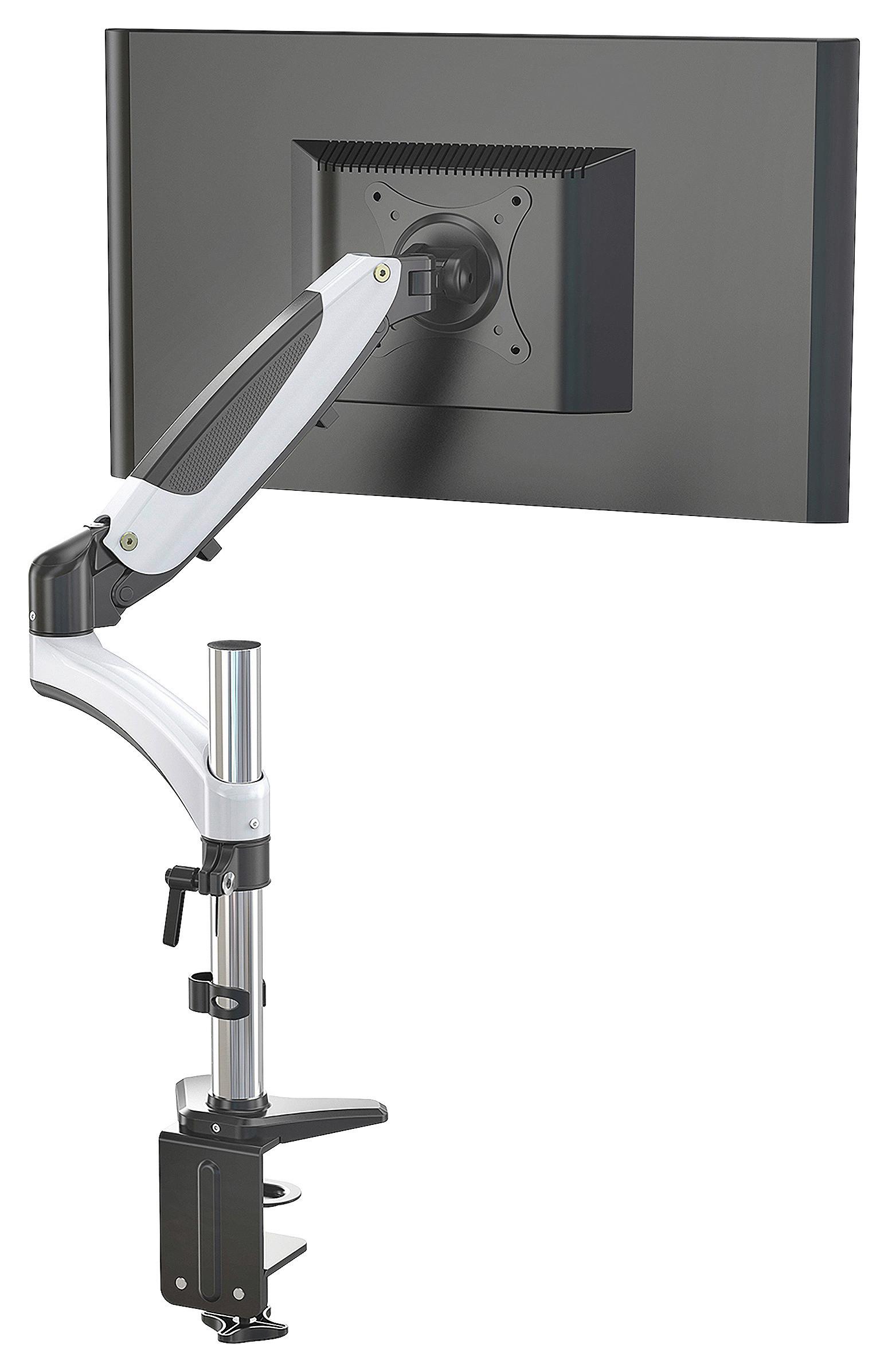 Držalo Za Monitor Vm-Mg1, Črna, Bela - črna/bela, Basics, kovina (40/38/32cm) - MID.YOU