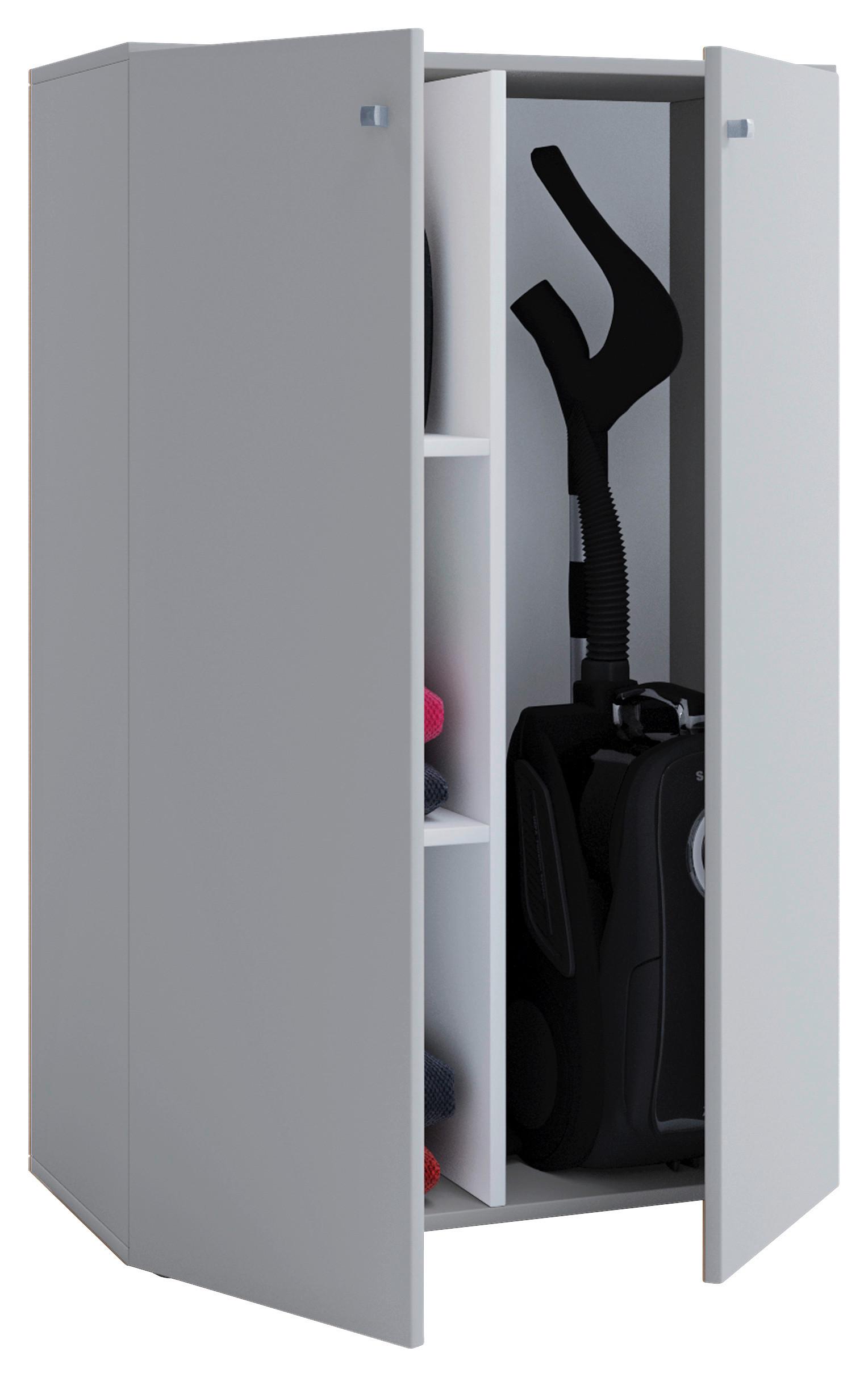 Komoda Lona Mini, Siva - siva, Basics, umetna masa/leseni material (70/105/39cm) - MID.YOU