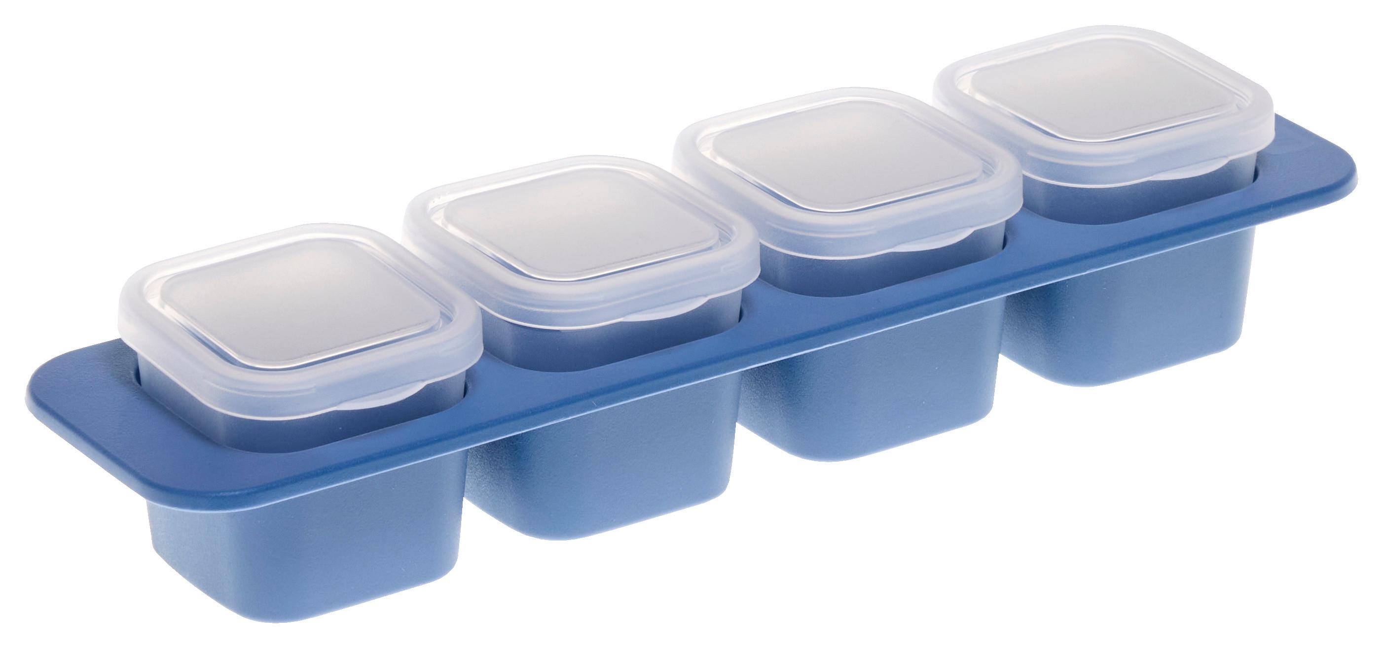 Gefrierdose Rotho-Domino Mini Hellblau - Hellblau, KONVENTIONELL (6,5/4,6/23cm) - Rotho