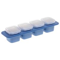 Gefrierdose Rotho-Domino Mini Hellblau - Hellblau, KONVENTIONELL (6,5/4,6/23cm) - Rotho