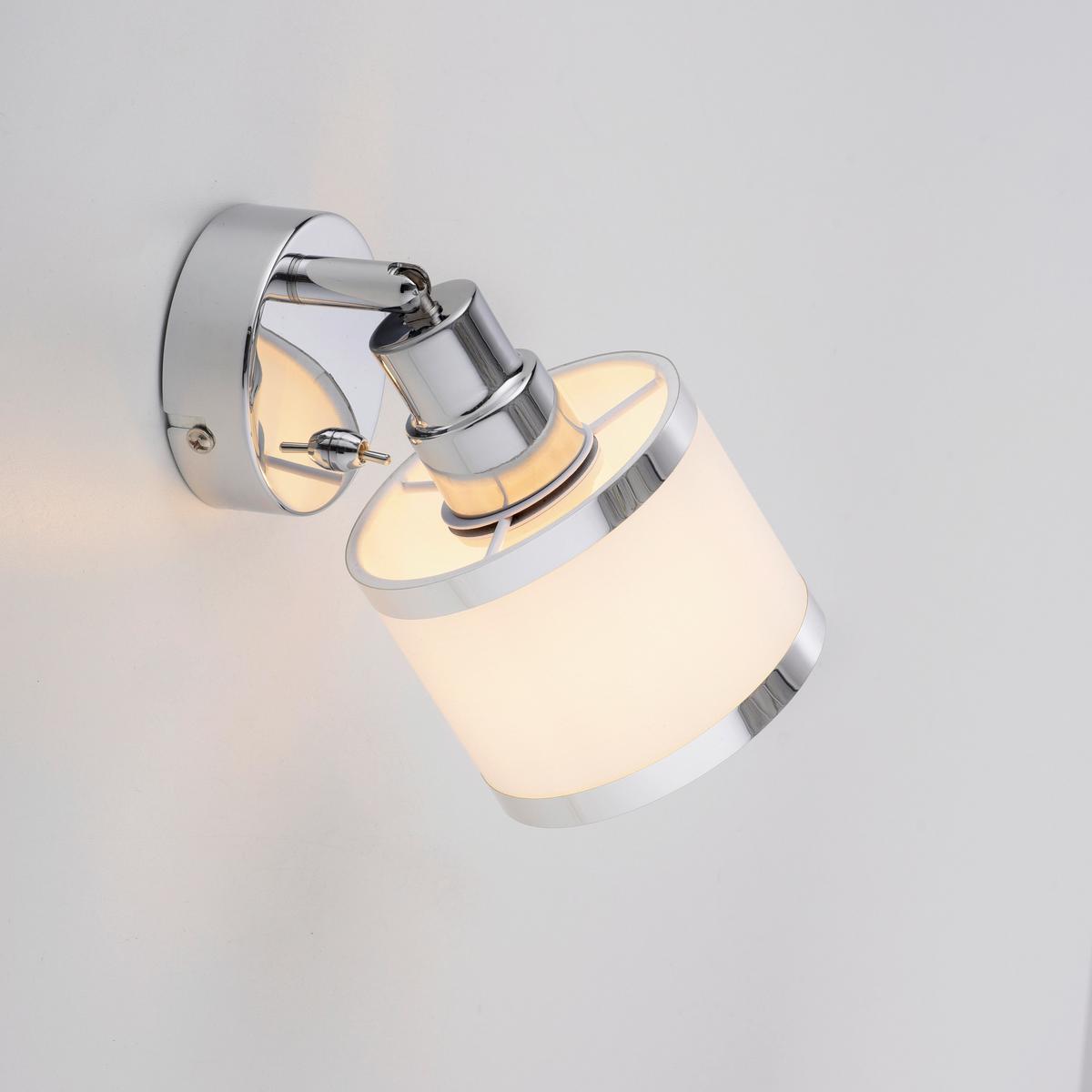 LED-Deckenleuchte Accor Chromfarben max. 25 Watt - Chromfarben, MODERN, Kunststoff/Metall (17/17/11-20cm)