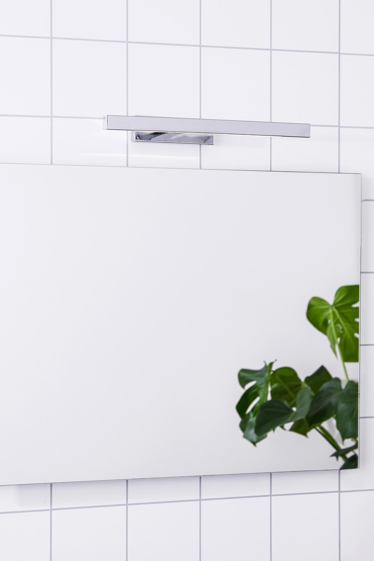 LED-Wandleuchte Neptunus max. 6 Watt - Chromfarben, Basics (25/38/5cm) - Markslöjd