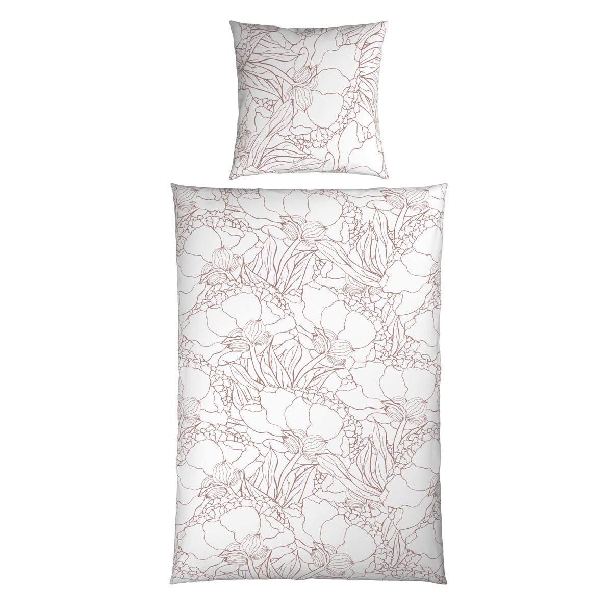 Bettwäsche Emma Altrosa ca. 135x200cm - Altrosa, Textil (135/200cm) - Mömax