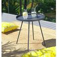 Gartenbeistelltisch Nizza aus Metall in Anthrazit - Anthrazit, MODERN, Metall (44/53cm) - Modern Living Gartenbeistelltisch Nizza aus Metall in Anthrazit - Anthrazit, MODERN, Metall (44/53cm) - Modern Living