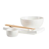 Chinesisches Tafelservice 935616 Chinesisches - Weiss, Basics, Keramik - Mäser