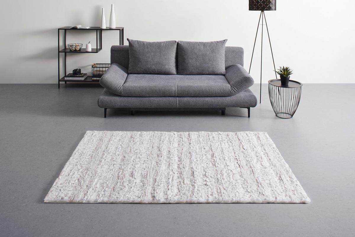 Umetno Krzno Polar Luxe - črna/bela, Konvencionalno, tekstil (130/190cm) - Mömax