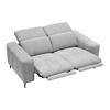 CANAPÉ 2 PLACES ALVARO - gris/gris foncé, MODERN, métal/matière synthétique (182/79/109cm) - Mömax