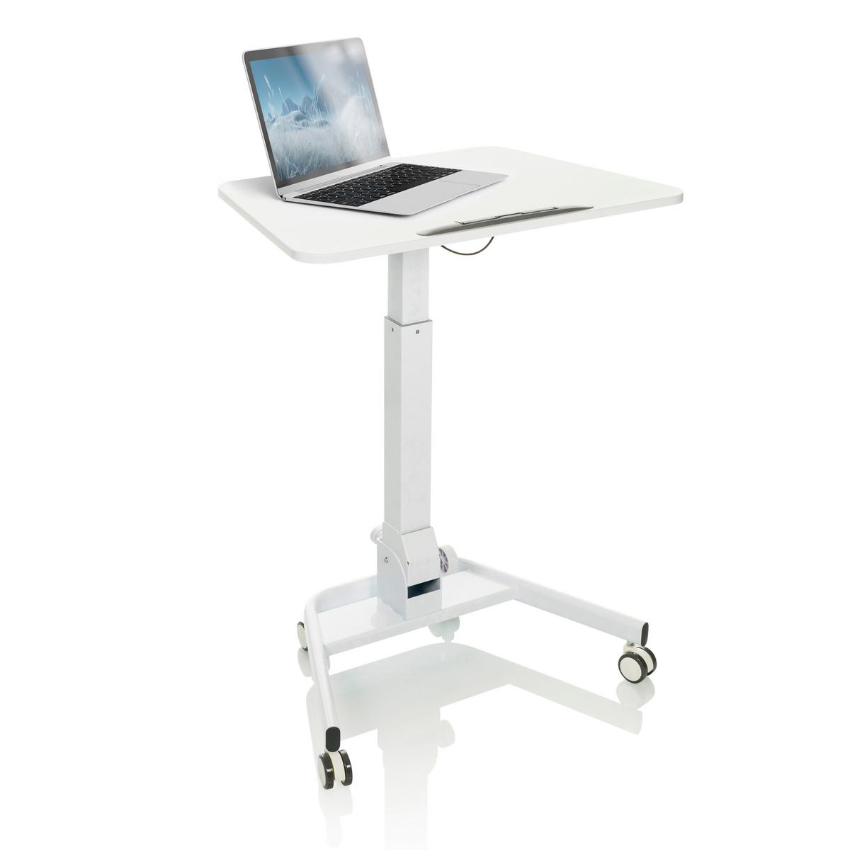 Dvižna Miza Stand Vm-su Ii, Bela - bela, Basics, kovina/umetna masa (73/50/77cm) - MID.YOU