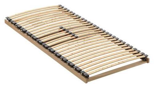 Zirben-Lattenrost ca. 80x200 cm, metallfrei - Zirbelkieferfarben/Buchefarben, Basics, Holz/Kunststoff (80/200cm) - Linea Natura