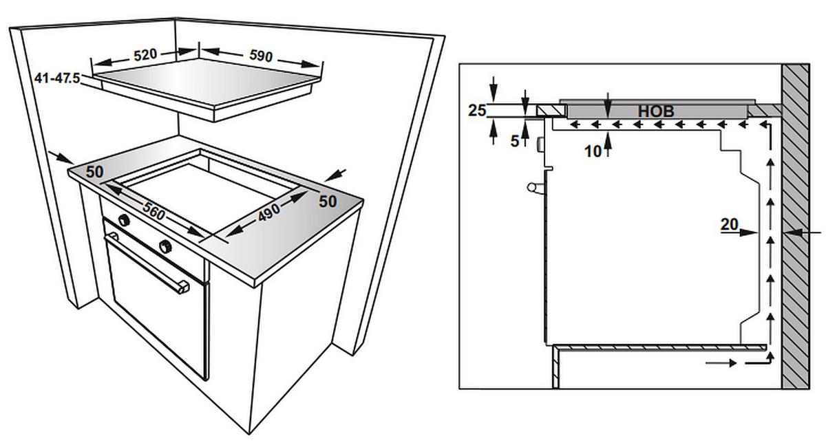 Küchenblock inkl. 4 E-Geräte Flash Schiefergrau - Anthrazit/Titanfarben, MODERN, Holzwerkstoff/Metall (290cm) - Nobilia