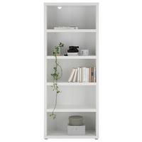 Regal in Weiß - Weiß, MODERN, Holzwerkstoff (80/201/38cm) - Mömax