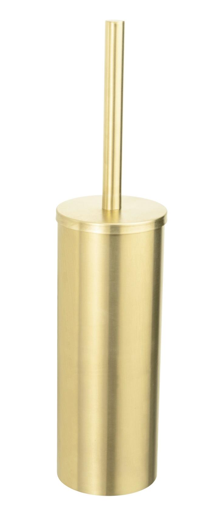 Garnitură perie WC Orea Gold - auriu, Lifestyle, metal (9/41cm) - Wenko